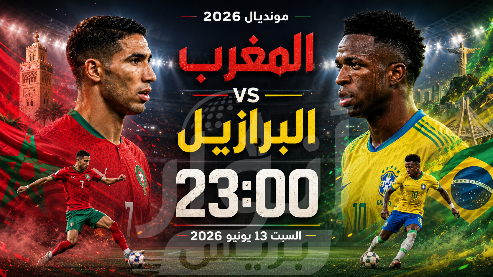آخر مستجدات المنتخب المغربي قبل مواجهة البرازيل