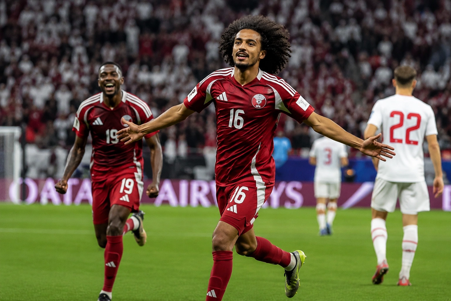 قطر تخطف تعادلا قاتلا من سويسرا في الوقت بدل الضائع
