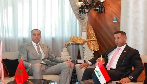 عبد اللطيف حموشي يستقبل سفير جمهورية العراق بالرباط…