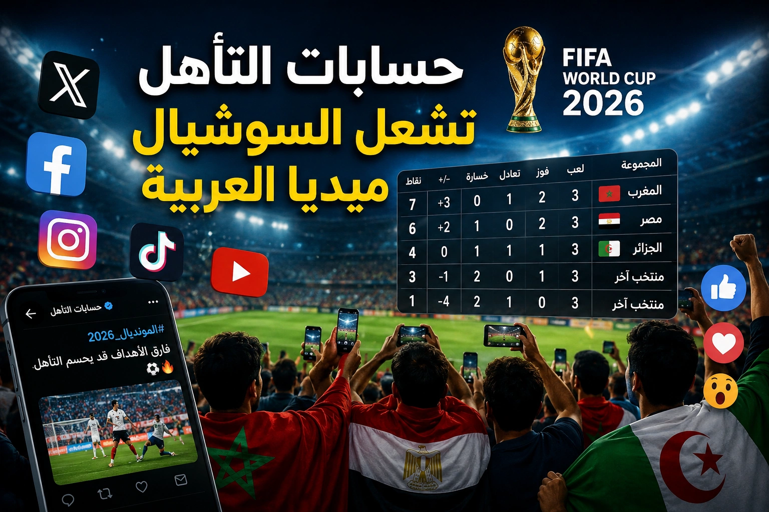 كواليس المونديال.. مباريات خارج المستطيل الأخضر